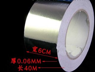   Foil 60mmx40M 0.06mm EMI Shielding Shield Tape Roll Heat Reflection