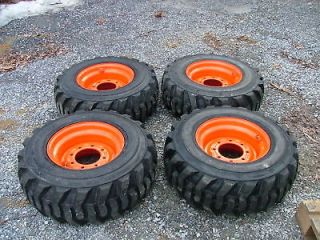 NEW Skid Steer Tires & Rims   12x16.5   12 ply