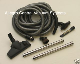 30 Deluxe Central Vac Vacuum Hose Air Package   NEW