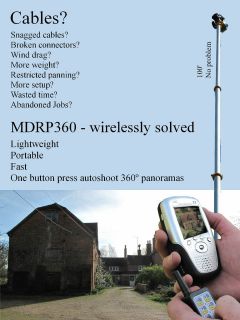 MDRP360 Wireless Pan Tilt for Elevated Mast and Wildlife photography