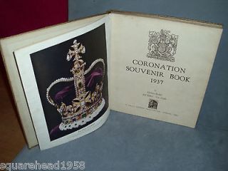 1937 Coronation Souvenir Book   Gordon Beckles