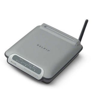 Wireless G Router ONLY BELKIN F5D7230 4 Port 10/100 54 Mbps NEW ITEM