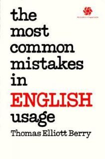  English Usage by Thomas Elliot Berry 1971, Paperback, Reprint