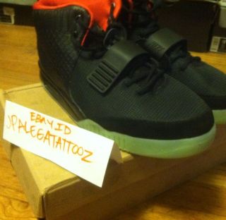 Nike Air YEEZY 2 Solar Red KANYE WEST Shoes