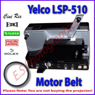 YELCO LSP 510 Sound 8mm Cine Projector Drive Belt