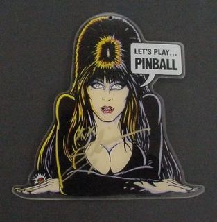 Elvira Head Signed Elvira And The Pin Ball Monsters Game