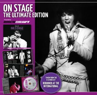 Elvis On Stage Ultimate Edition cd+booklet   new sealed   best of 