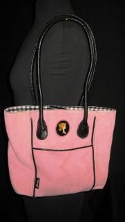   Avon Pink Corduroy Classic Barbie Limited Edition Handbag Purse Rare