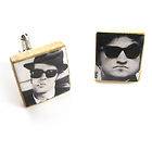 The Blues Brothers Jake and Elwood Scrabble Tile Cufflinks