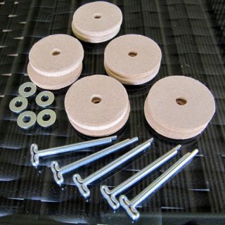 25mm wooden disk T PIN JOINT SET for bears toys and dolls