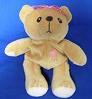 Enesco Cherished Teddies Tan Teddy Bear Ava 1998 Beanie Bag Nice