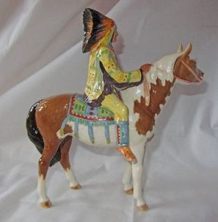 Beswick England Indian on Horseback Horse Figurine