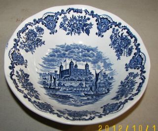 Enoch Wedgewood Tunstall Royal Homes Of Britain Cereal Bowl 7