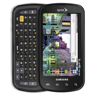 Samsung SPH D700 Galaxy S Epic 4G Sprint Android Phone 5MP, GPS, Wi Fi 