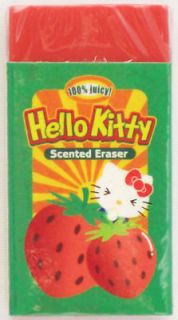 Sanrio Hello Kitty Scented Eraser (Strawberry)~K​AWAII
