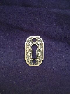 Antique Russell & Erwin Bronze Keyhole Cover c.1885