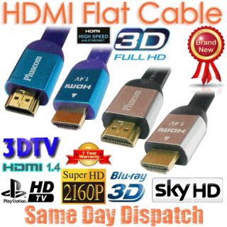 Super HDMI Ethernet Audio Sky Box 3D HD TV Xbox 360 PS3 Cable 1M 1.5M 