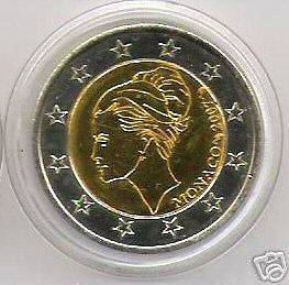 Monaco 2007 Grace Kelly Trial Probe Euro Coin.