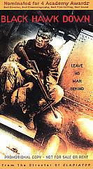 Black Hawk Down VHS, 2002