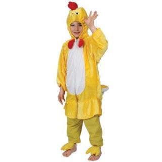   Age 9 10 Chicken Fancy Dress Funky Farm Animal Costume (Extra Large