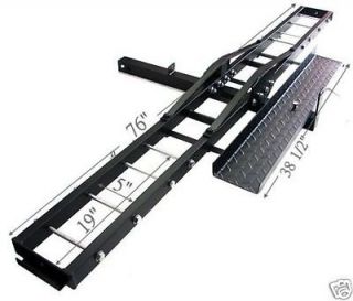   Motorcycle Dirtbike Scooter Carrier Trailer Hitch Hauler loading Ramp