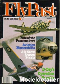   Magazine 40 D Day Peacemaker Avro Aldershot Fairey Fawn RAF Davis Gun