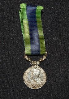 India General Service miniature medal George V Kaisar i Hind