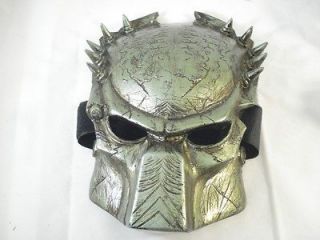 Alien Vs Predator Movie Cosplay Mask thick poly resign very well made