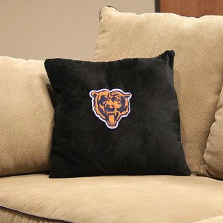 SPORT MEMORABI​LIA Chicago Bears Logo Pillow w/ NFL Logo