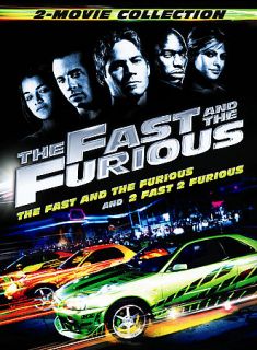 The Fast and the Furious 2 Movie Collection DVD, 2008, 2 Disc Set 