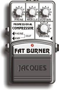 Jacques Fat Burner Compressor Guitar Effect Pedal