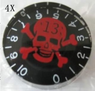  skull speed control knobs for gibson les paul electric guitar parts