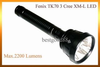 Fenix TK70 3 Cree XM L LED Flashlight 2200Lms + Gift