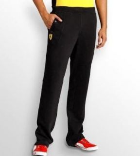 Puma Mens Ferrari Track Sweatpants Pants Black