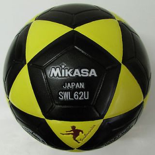MIKASA FUTSAL. INDOOR FIFA INSPECTED SOCCER BALL. Yellow/Black 