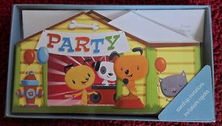 Dog Party 3D Party Invitations By American Greetings Corp, 2 Sets Of 8 