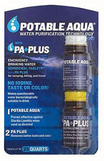 Water Purification Tablets in Water Purification