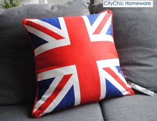 45cm x 45cm TBBS10 The Union Jack British Flag Canvas Cushion Cover