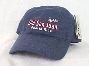 OLD SAN JUAN PUERTO RICO*Caribbean Island Ball cap hat