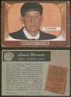 3447) 1955 Bowman 299 Lonnie Warneke UMP Umpire GD