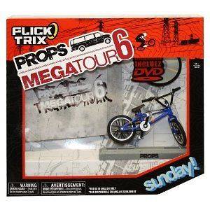 Flick Trix Props Megatour 6 Sunday Blue /w DVD