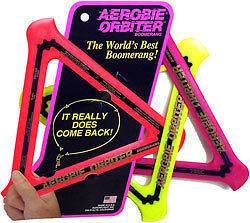 Aerobie Orbiter Boomerang Triangle Flying Disc Frisbee Made in the USA