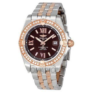 Breitling Lady Cockpit Diamond Rose Gold and Steel Ladies Watch 
