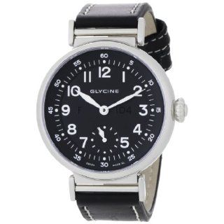 Glycine Airman F 104 Manual Black Dial on strap Watches 