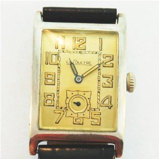 Vintage/Antique watch Mens Jaeger LeCoultre Watch Sterling Silver 