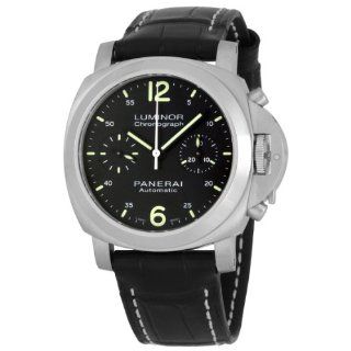 Panerai Mens M00310 Luminor Chrono Black Dial Watch Watches  