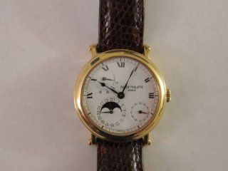 Patek Philippe 18K Yellow Gold Model 5054 Wristwatch Watches  
