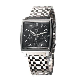 TAG Heuer Mens CW2111.BA0780 Monaco Automatic Chronograph Watch 