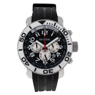 TW Steel Mens TWS72 Grandeur Divers Black Watch Watches  