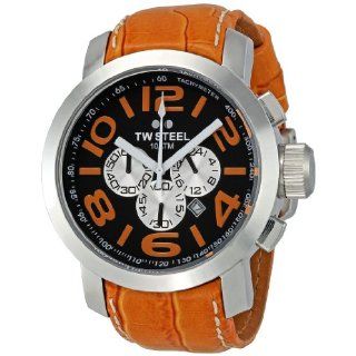 TW Steel Mens TW53 Grandeur Black Dial Watch Watches 